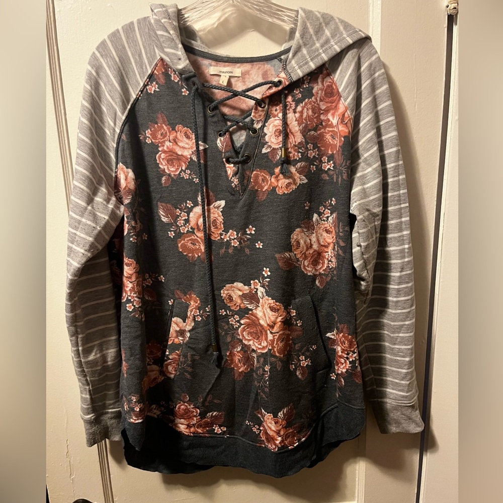 Maurice’s Lace Up Hoodie